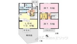 ディアコート３間取り図面