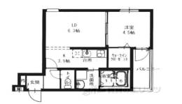 フジパレス花園I番館間取り図面