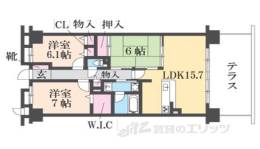 ローレルコート室町間取り図面