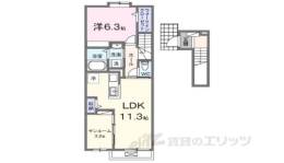 ルミエールｰＤ間取り図面