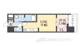 アドバンス大阪アネラ間取り図面