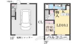 ガレージハウス01間取り図面