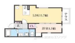 グリーンティエラ三井寺間取り図面