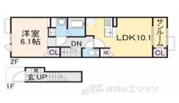 ルナ・カーサ１間取り図面