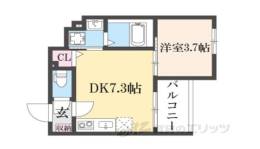 アビタシオン嵯峨嵐山間取り図面
