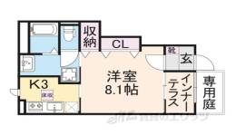 （仮称）草津市野村3丁目新築アパート間取り図面