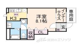 （仮称）草津市野村3丁目新築アパート間取り図面
