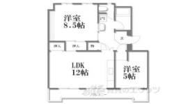 東大路高野第3住宅22棟間取り図面