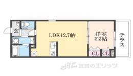 ココングランジュール伏見黒茶屋町間取り図面