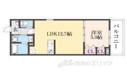 ココングランジュール伏見黒茶屋町間取り図面