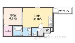 フジパレス花園中央公園南１番館間取り図面