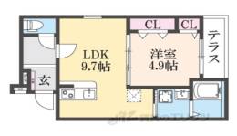 フジパレス花園中央公園南２番館間取り図面