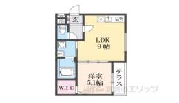 フジパレス花園中央公園南２番館間取り図面