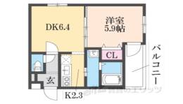 フジパレス高井田間取り図面