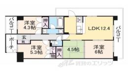 朝日プラザ宇治間取り図面