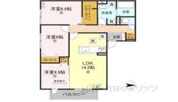 VILLA CALMA間取り図面