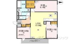 VILLA CALMA間取り図面