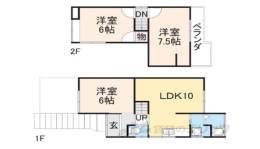 貸家間取り図面