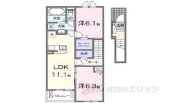 ライラック間取り図面