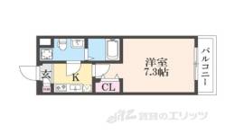 D.CLAREST CREST TAPP 二条間取り図面