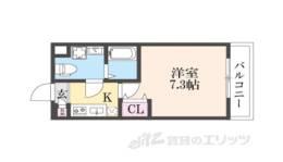 D.CLAREST CREST TAPP 二条間取り図面