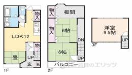 貸家間取り図面
