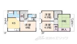貸家間取り図面