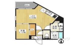 REGALEST-KLC川西１間取り図面