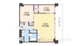 プレジオ宝塚ASIAN間取り図面