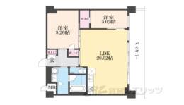 プレジオ宝塚ASIAN間取り図面