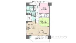 四条烏丸クロスマーク間取り図面