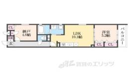フォレストクリエオーレ枚岡壱番館間取り図面