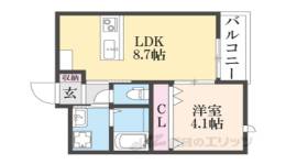 CHERRY BLOSSOM川原町間取り図面