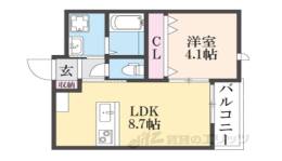 CHERRY BLOSSOM川原町間取り図面