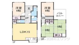 貸家間取り図面