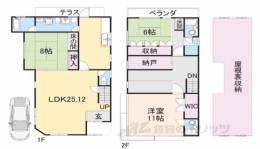 貸家間取り図面