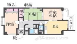 コート・ラヴィーニア間取り図面
