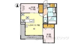 パレスリバティ間取り図面