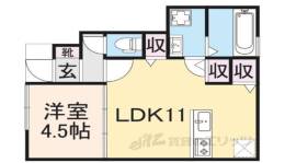 プチメゾン有井間取り図面