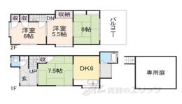貸家間取り図面