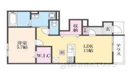 水口町新城新築アパート間取り図面