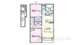 リアンテール間取り図面