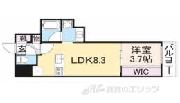 ファインレジデンス京都五条通間取り図面