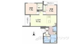 クリスタル　シャーメゾン間取り図面
