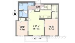 クリスタル　シャーメゾン間取り図面