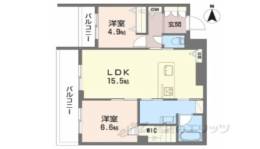 ジェイエイチエスプレミア西大寺間取り図面