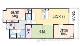 ネオハイツ橿原神宮西口間取り図面