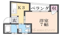 アルメール八条間取り図面