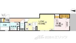 エスポワメゾン烏丸北大路間取り図面