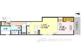 エスポワメゾン烏丸北大路間取り図面